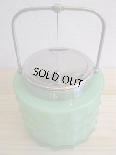 画像2: シュガーポット◇ライトグリーン◇SEIKI GLASS◇