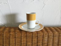 C&SコレクションNo.40◇Noritake◇ノリタケ◇デミタスカップ◇ツーカラー◇デッドストック