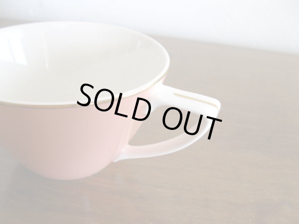 画像5: 東洋陶器◇カップ＆ソーサー◇レトロ◇デッドストック◇アンティーク (5)