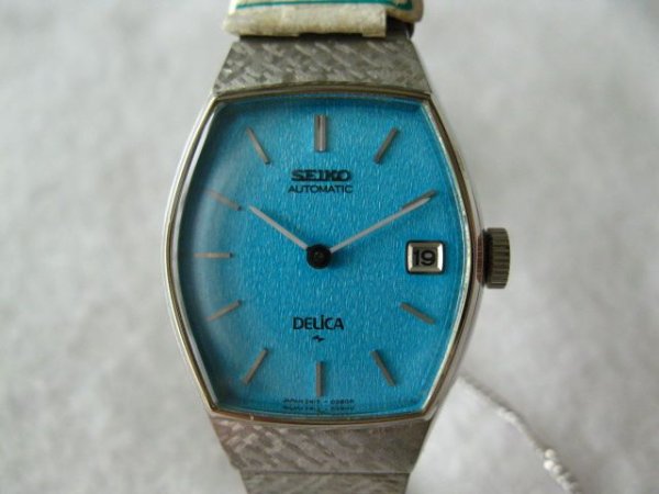画像3: SEIKO◇デッドストック◇レディースウォッチ◇自動巻◇デリカ◇ブルー (3)