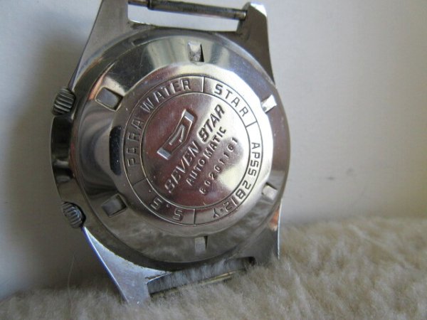 画像7: CITIZEN◇SEVEN STAR◇オートマチック◇１００ｍダイバー◇２１石◇回転ベゼル◇ベンツ針 (7)