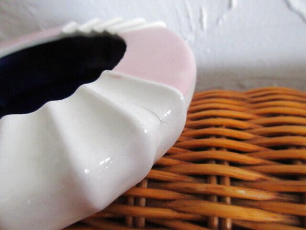 画像4: 灰皿コレクションNo.5◇ピンク×ホワイト (4)