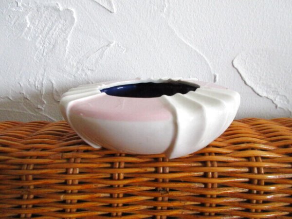 画像2: 灰皿コレクションNo.5◇ピンク×ホワイト (2)