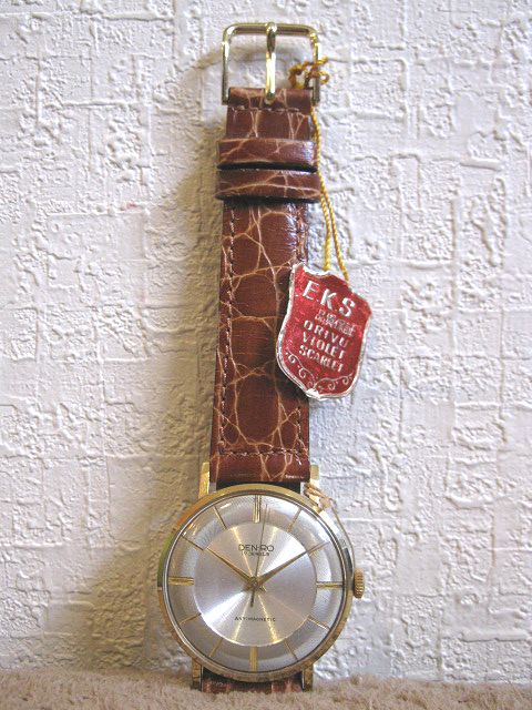 デンロ スイス製 Ｋ１８ アンティーク 手巻き den-ro - 腕時計(アナログ)